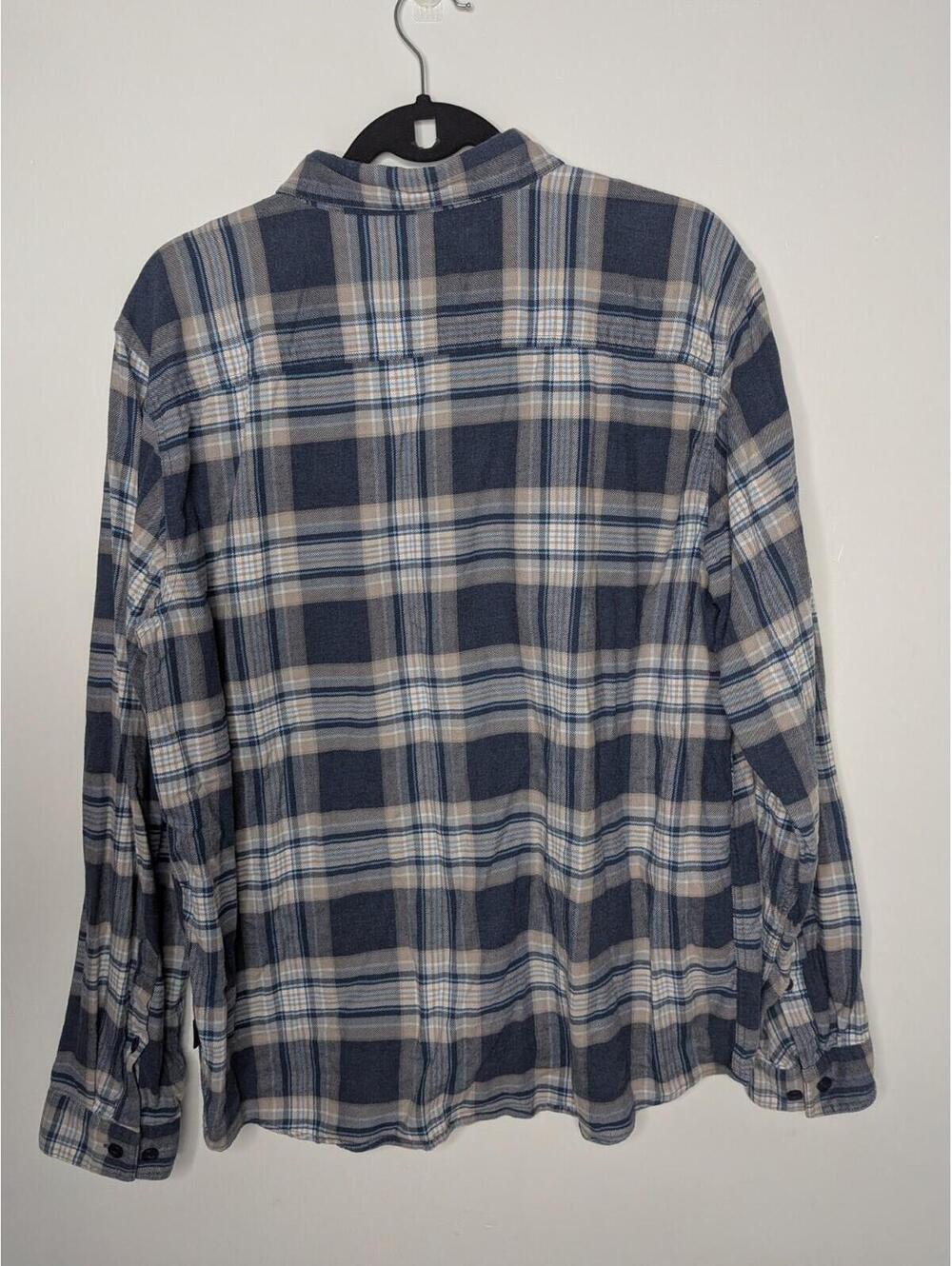 Patagonia Women's Fjord Flannel Shirt Size L Outdoors Hiking Fishing - Picture 5 of 6